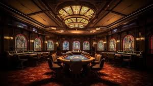 Roulette wheel being spun by a live dealer